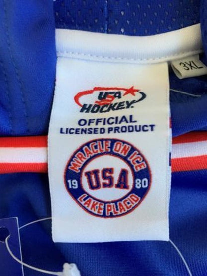 USA Hockey Miracle on Ice 1980 Authentic Royal Blue Adult Hoodie
